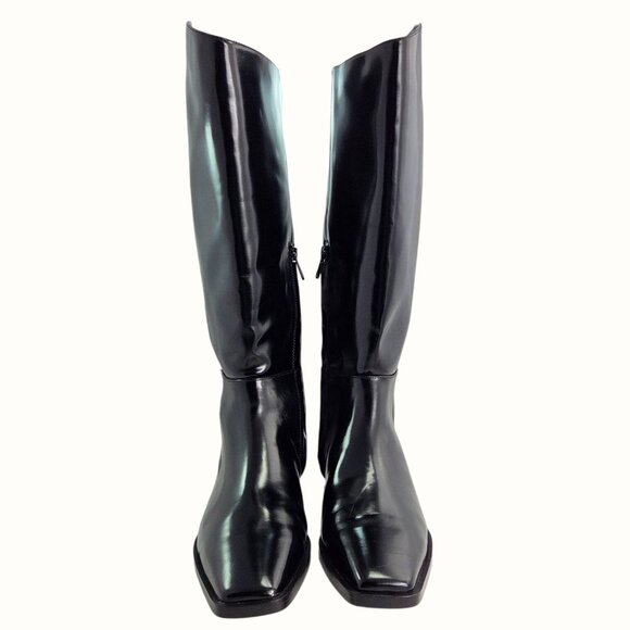 Sam Edelman Cesar Womens Black Riding Boots Size 11 Equestrian Revival - Picture 2 of 10